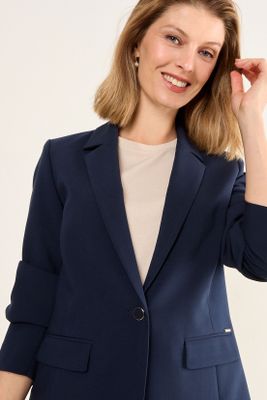 Imagen 2 del producto Blazer Liso Azul Ma Griffe 16002126200104