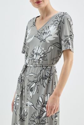 Imagen 2 del producto Vestido Estampado Verde Ma Griffe 13102224005126