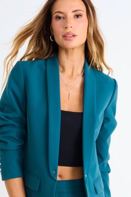 Imagen 2 del producto Blazer Liso De Tope Verde Ash 16007126005217