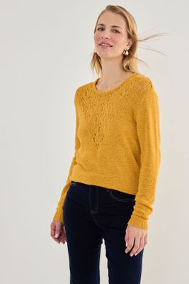 Sweater Liso Mostaza 18102125001314