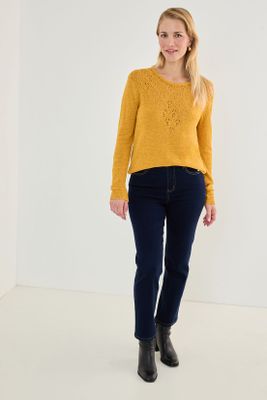 Imagen 2 del producto Sweater Liso Mostaza 18102125001314