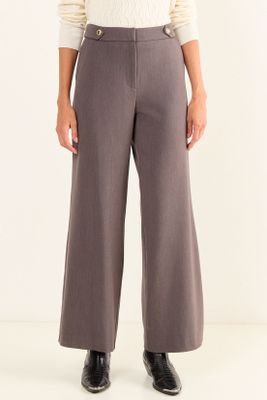 Imagen 2 del producto Pantalon Formal Wide Gris Ma Griffe 11002126054163
