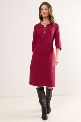 Vestido Corto Fucsia Ma Griffe 13002225001116