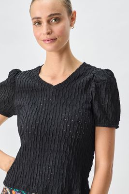 Imagen 2 del producto Polera Lisa Negro 14204125001102