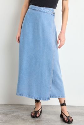 Imagen 2 del producto Falda Larga Celeste iO 12820225002110