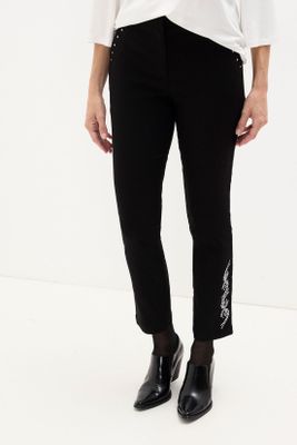 Pantalon Liso Negro 11004125007102