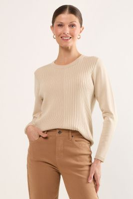 Sweater Beige Ma Griffe 18102225003106