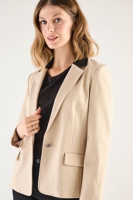 Imagen 2 del producto Blazer Liso Beige 16002125052106