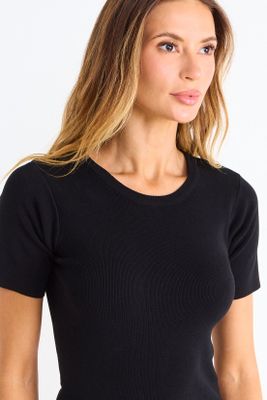 Imagen 2 del producto Polera Tejida Negro Ash 18207126052102