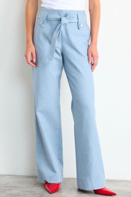 Imagen 2 del producto Pantalon Liso Celeste iO 11020126056110