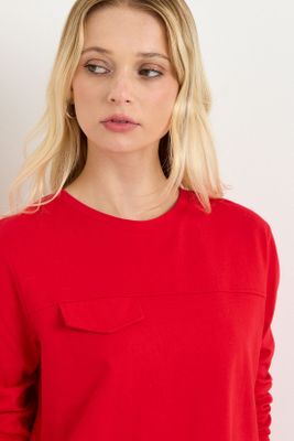 Imagen 2 del producto Polera Manga Larga Rojo Ash 14207125060103