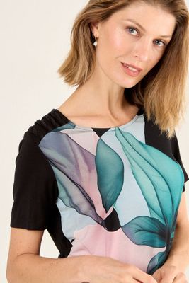 Imagen 2 del producto Polera Fantasia Negro Ma Griffe 14304225007102