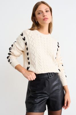 Imagen 2 del producto Sweater Liso Crudo iO 18120126008105