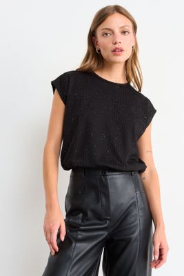 Imagen 2 del producto Polera Lisa Negro iO 14220126056102