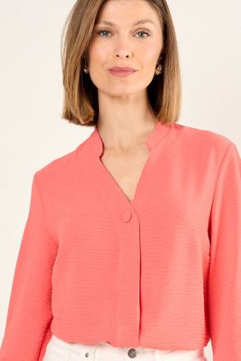 Imagen 1 del producto Blusa Cuello Mao Coral Ma Griffe 14002225011133