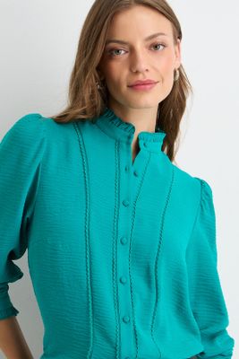 Imagen 2 del producto Blusas Manga Larga Verde iO 14020225053217