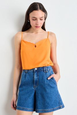 Imagen 2 del producto Blusa Lisa Naranjo iO 14020225072114