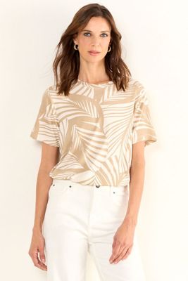 Polera Fantasia Beige Ma Griffe 14304225081106