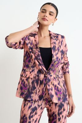 Blazer Fantasia Rosa Ash 16107225054123