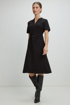 Vestido Largo Negro Ma Griffe 13002225003102