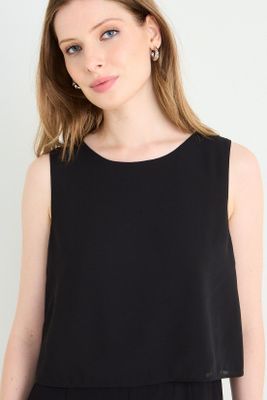 Imagen 2 del producto Enterito Largo Sin Mangas Negro Ash 13207126051102