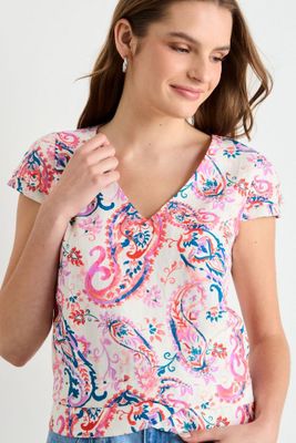 Blusa Manga Corta Crudo iO 14120225057105