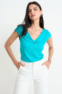 Imagen 2 del producto Polera Lisa Verde Ash 14204225072217