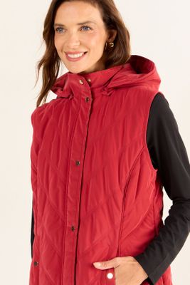 Imagen 2 del producto Parka Con Gorro Rojo Ma Griffe 16202126002103