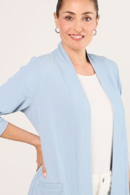 Imagen 2 del producto Tapado Abierto Celeste Ma Griffe 15404225200110