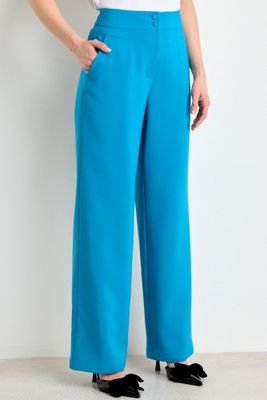 Imagen 2 del producto Pantalon Recto Liso Azul Ash 11007225011134