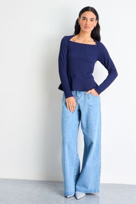 Imagen 1 del producto Polera Manga Larga Azul iO 14220225051104