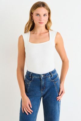 Imagen 2 del producto Polera Sin Mangas Lisa Crudo Ash 14204225100105