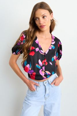 Blusa Fantasia Negro iO 14120126053102