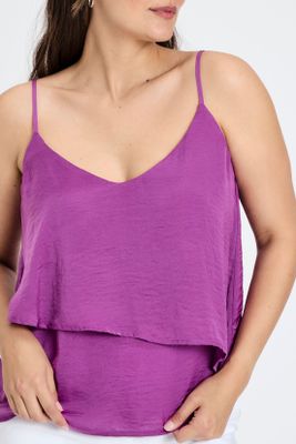 Imagen 2 del producto Blusa Lisa Morado Ash 14007224062121