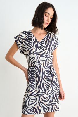 Vestido Fantasia Corto Azul Ash 13107126051104