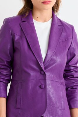 Imagen 2 del producto Blazer Liso Morado iO 16020126008121