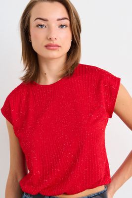 Imagen 1 del producto Polera Lisa Rojo iO 14220126056103