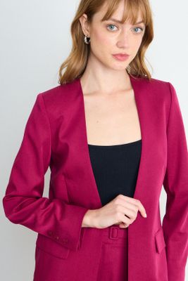 Imagen 2 del producto Blazer Liso Burdeos iO 16020126054112