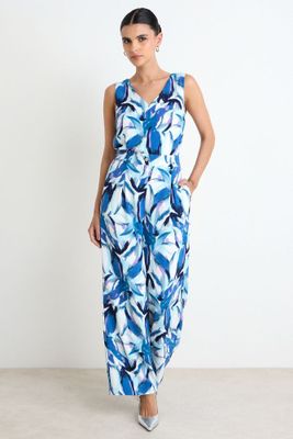 Pantalon Palazzo Fantasia Crudo Ash 11107225054105