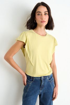 Polera Lisa Amarillo Ash 14207126001108