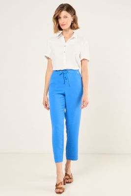 Pantalon Liso Azul Ma Griffe 11004225033134