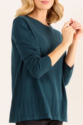 Imagen 2 del producto Tejido Lana Merino Azul Petróleo Ma Griffe 18102126052107