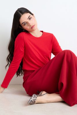 Imagen 2 del producto Polera Manga Larga Rojo Ash 14207225090103