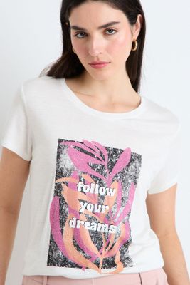 Imagen 2 del producto Polera Manga Corta Crudo Ash 14607125012105