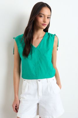 Blusa Lisa Verde iO 14020225074217