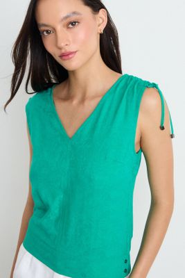 Imagen 2 del producto Blusa Lisa Verde iO 14020225074217