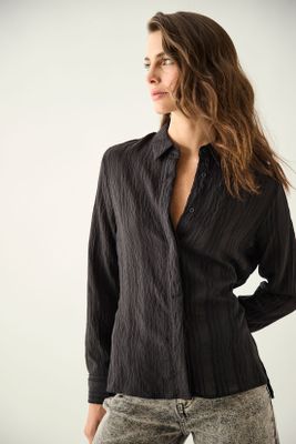 Imagen 2 del producto Blusa Lisa Negro Ash 14007125001102