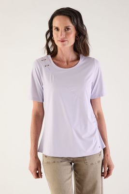 Imagen 1 del producto Polera Manga Corta Lila Ma Griffe 14202125002211