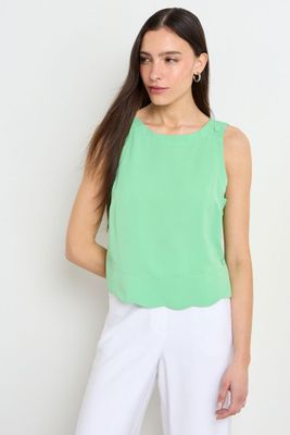 Blusas Sin Manga Verde Oliva iO 14020225013107