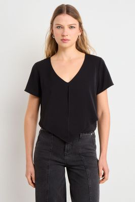 Imagen 2 del producto Blusa Lisa Negro Ash 14004225070102